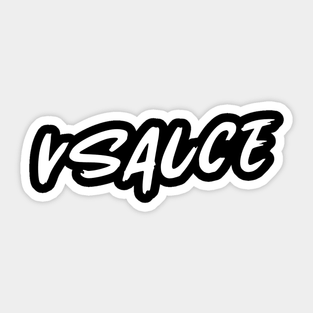 Vsauce. Spit Facts. Vintage Sticker by Your_wardrobe